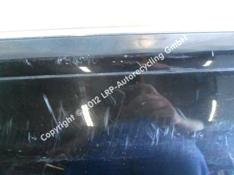 Audi A8 4E original Stoßfänger Stoßstange hinten mit Zierleisten LZ9W BJ2003